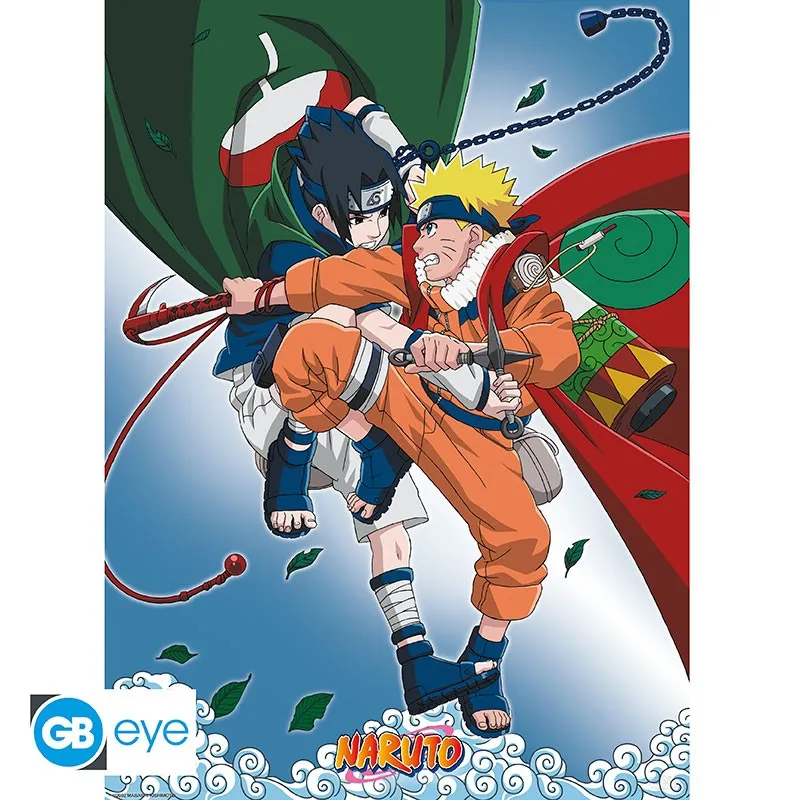 NARUTO - Set 2 Posters Chibi 52x38 - Team 7
